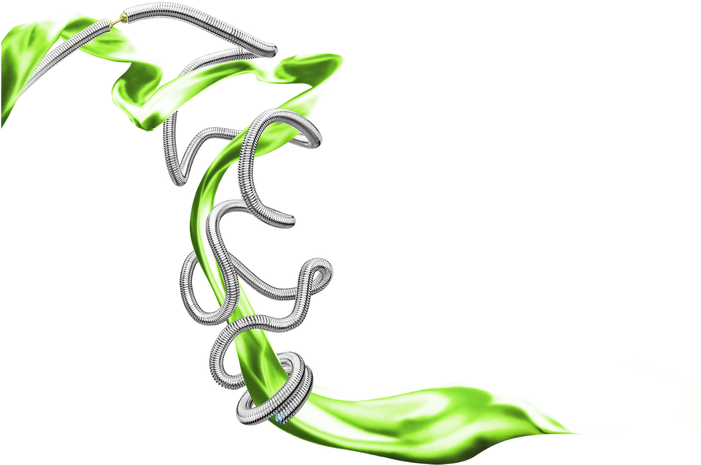 三維電解脫彈簧圈