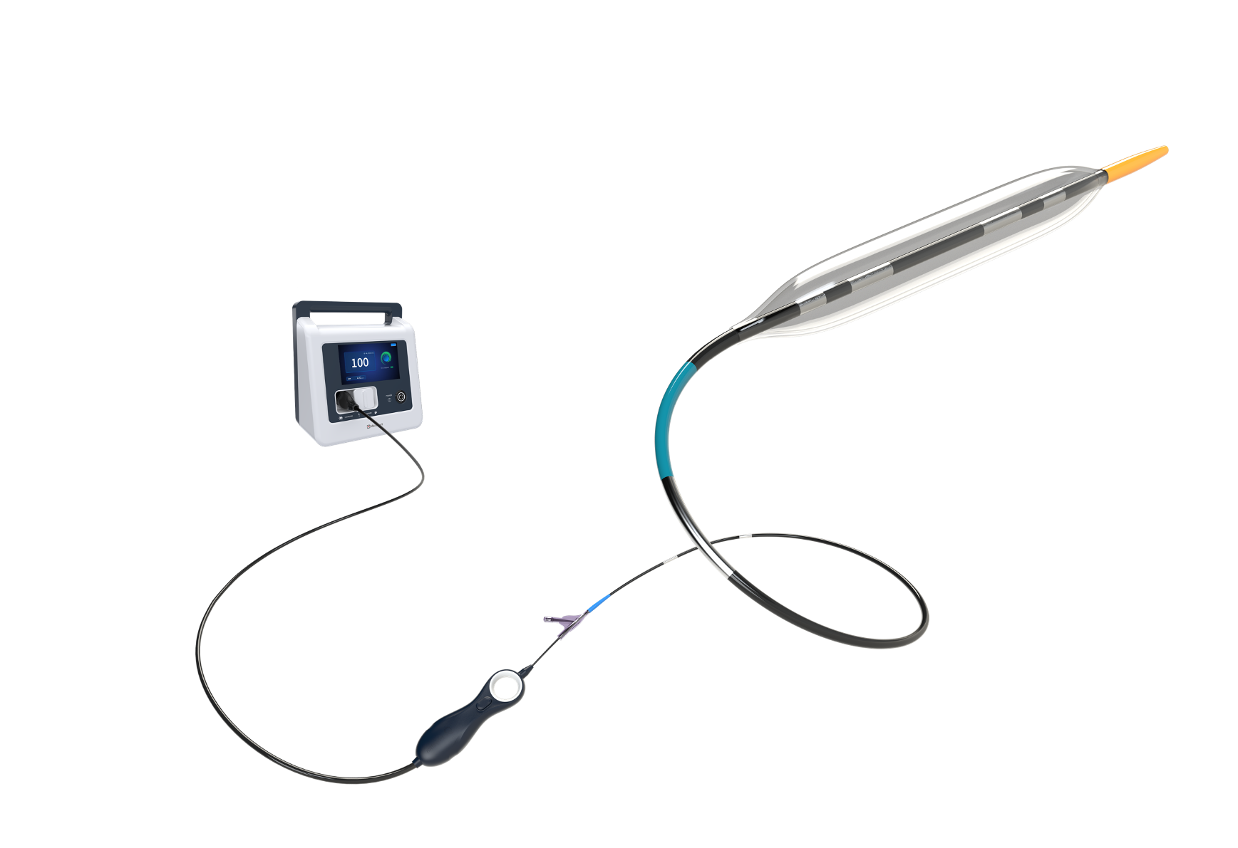 冠脈沖擊波球囊導(dǎo)管系統(tǒng)